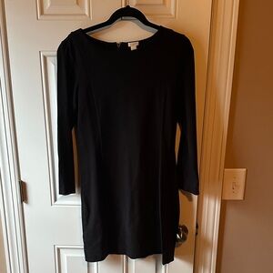 J. Crew Black Mini Dress